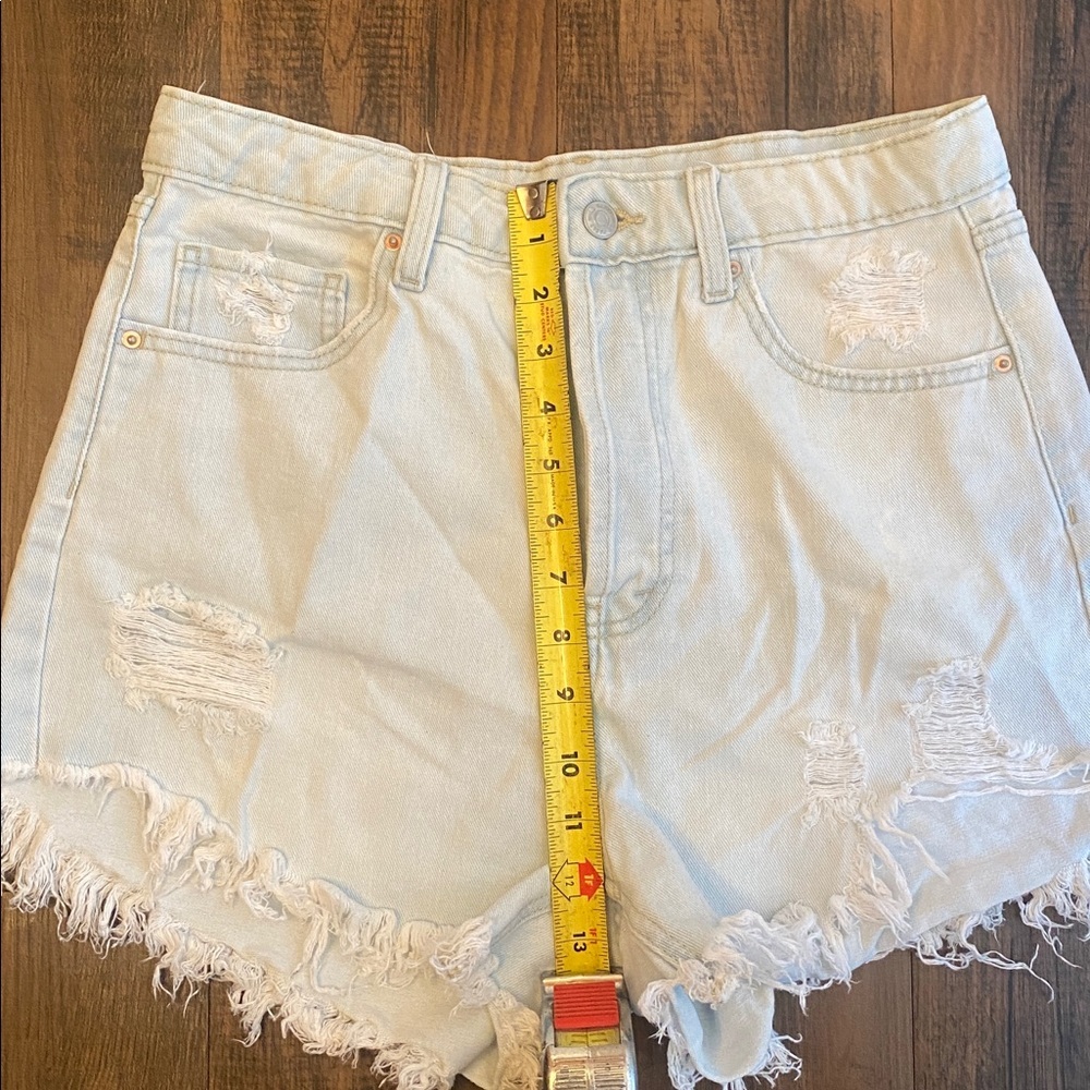 Wild Fable Light Blue Denim Shorts - Picture 7 of 9